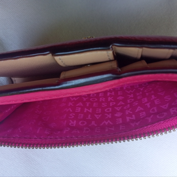 NWOT Kate Spade Bifold Snap Wallet + FREE GIFT - Picture 4 of 15